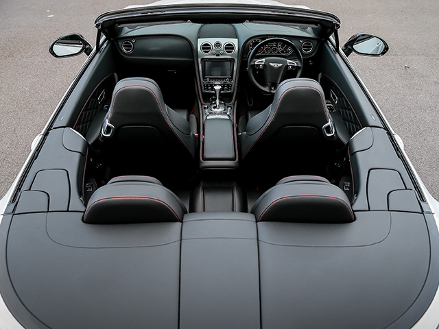 Continental Gtc Convertible Blackline Mulliner Driving