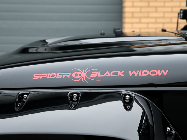 WRANGLER UNLIMITED “SPIDER – THE BLACK WIDOW” EDITION BY ‘RICH BRIT